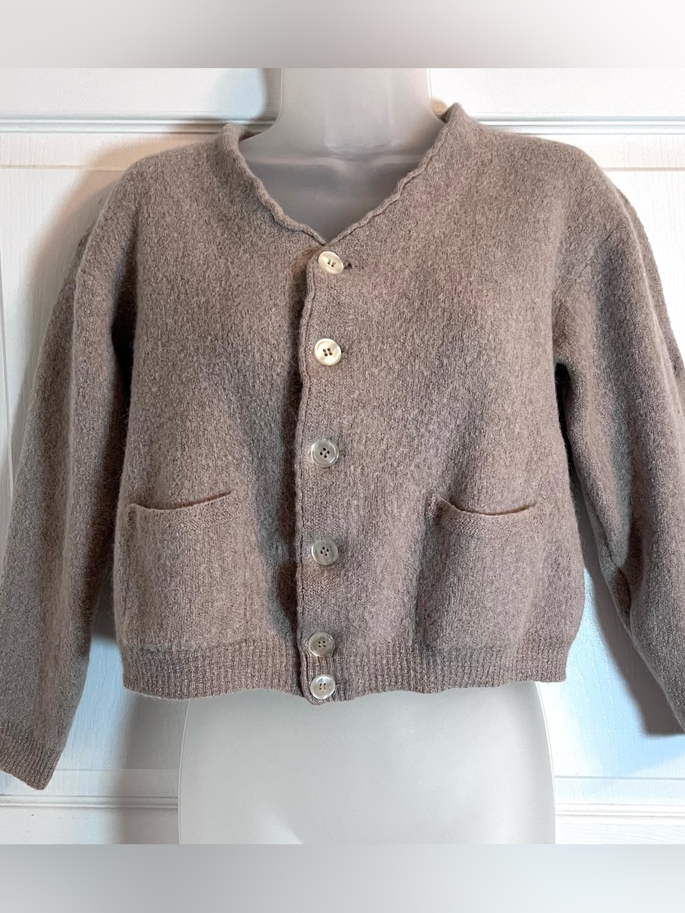 Smith & Tweed Baby Alpaca Cardigan The Country Club Brookline Large